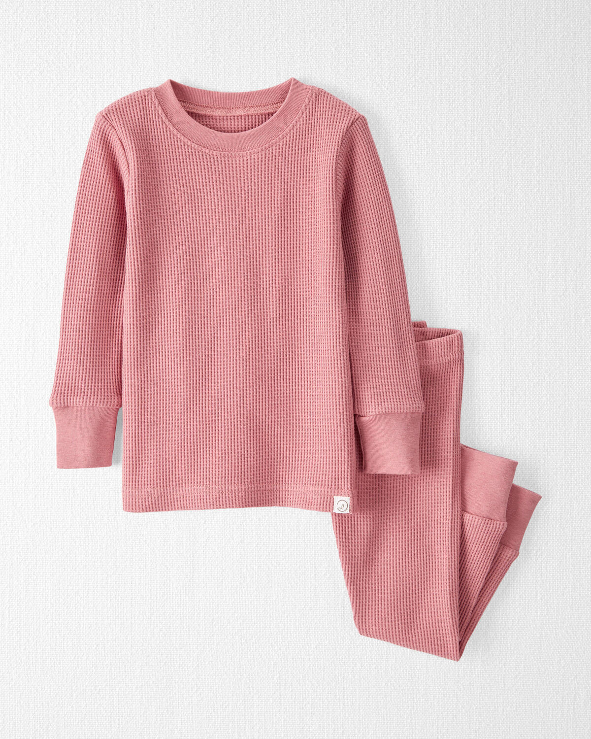 Baby Waffle Knit Pajamas Set Made with Organic Cotton - Little Planet | Carter's | Carter's Inc