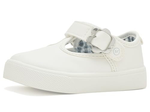 Stride Rite Unisex Kids Gia (Toddler/Little Kid) White 6 Toddler Medium | Amazon (US)