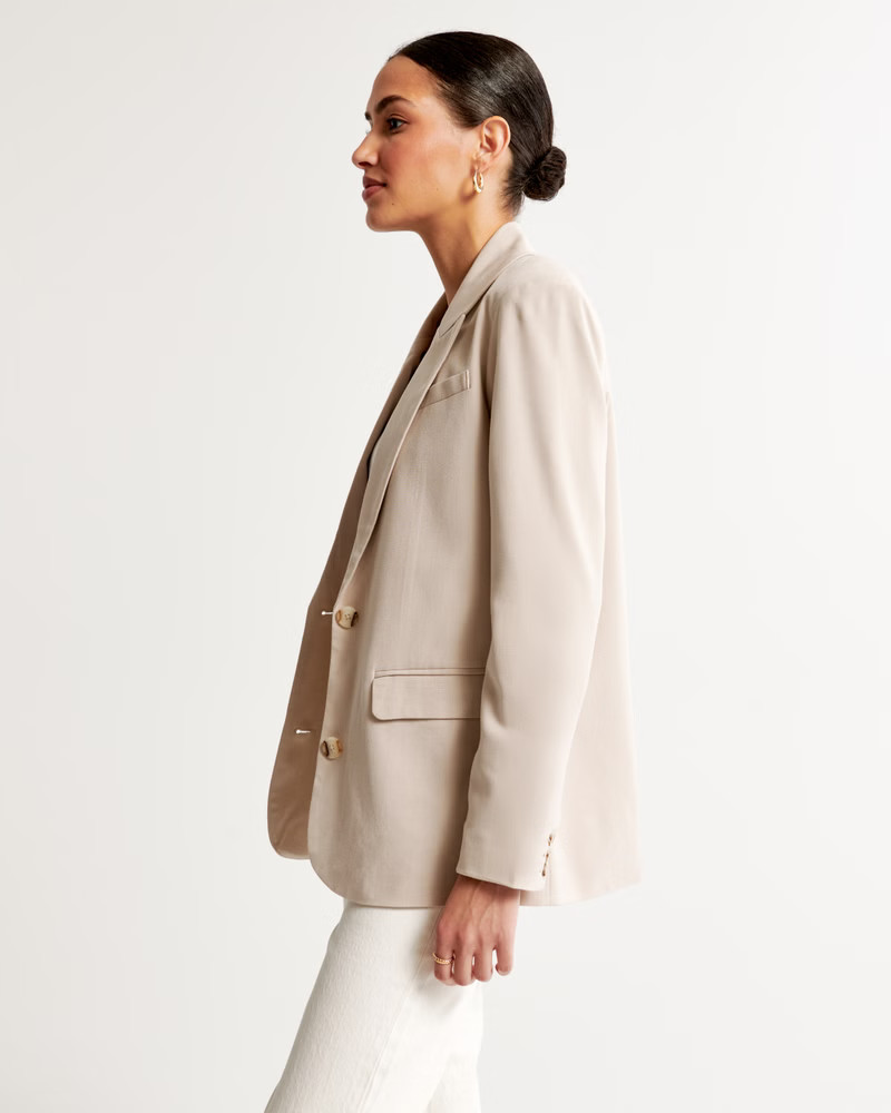 Boyfriend Suiting Blazer | Abercrombie & Fitch (US)