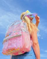 Flower Shop Confetti Clear Backpack | Packed Party
