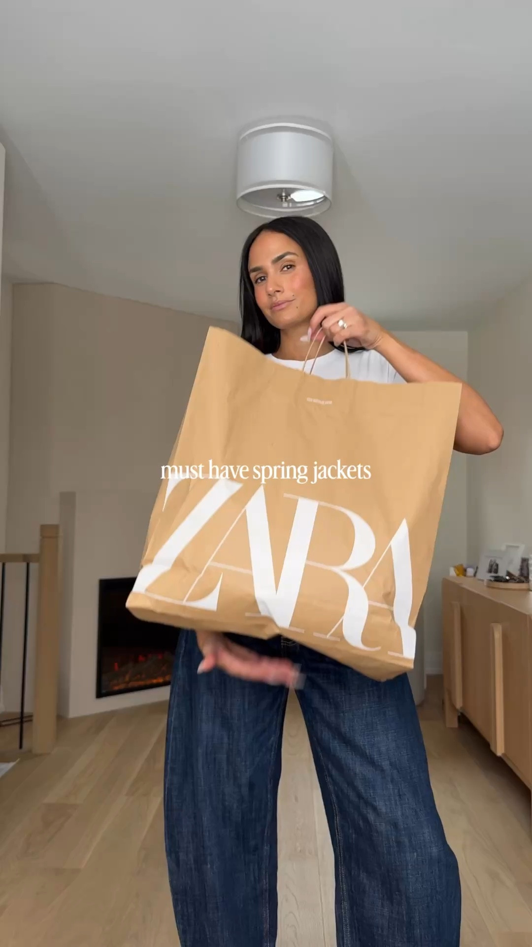 Wearing a medium in both the jackets. 
Size 28 in the barrel denim
Small tee

#LTKcanada #LTKsummer #LTKstyletip