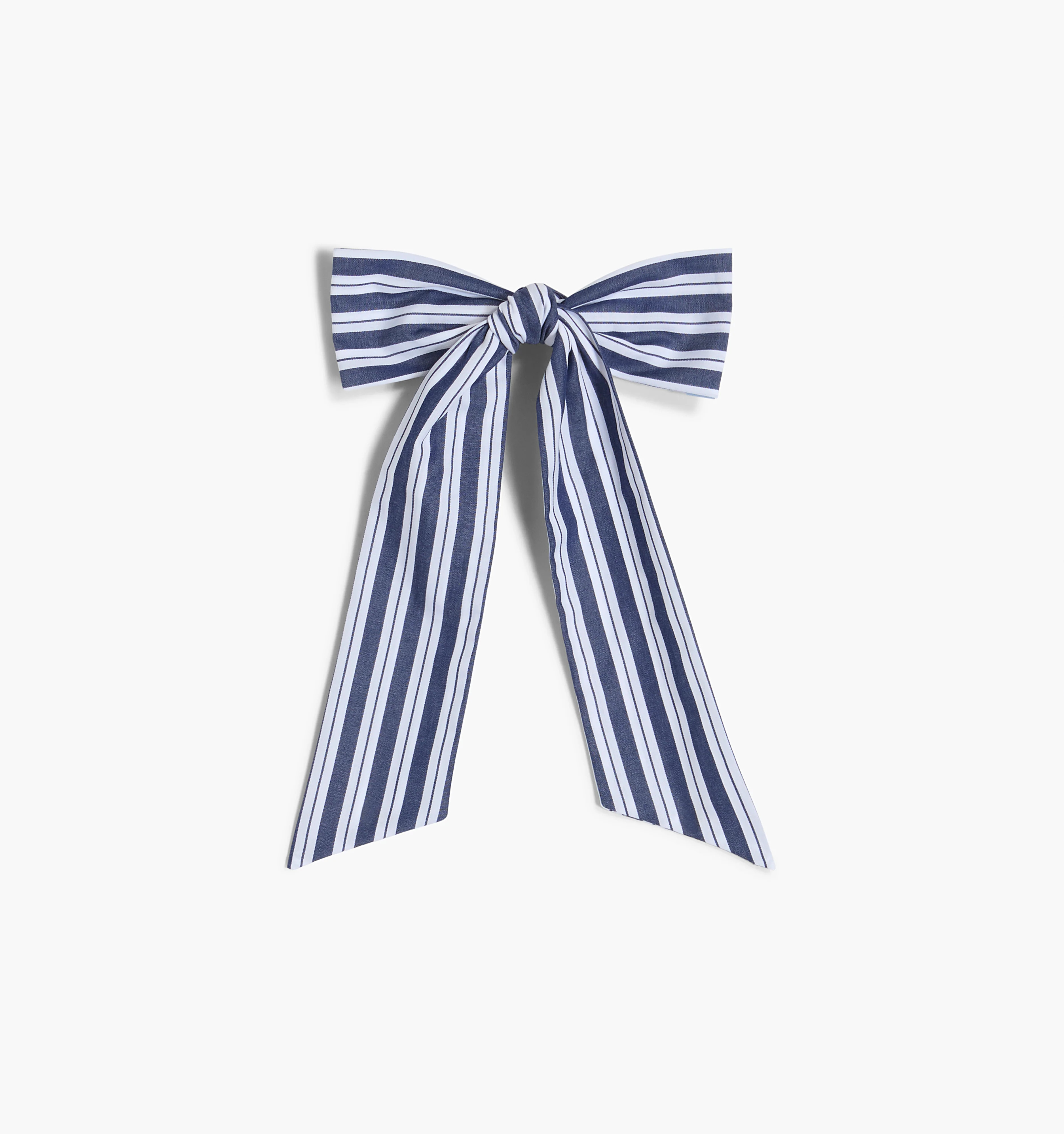 The Belle Bow - Navy Stripe | Hill House Home US
