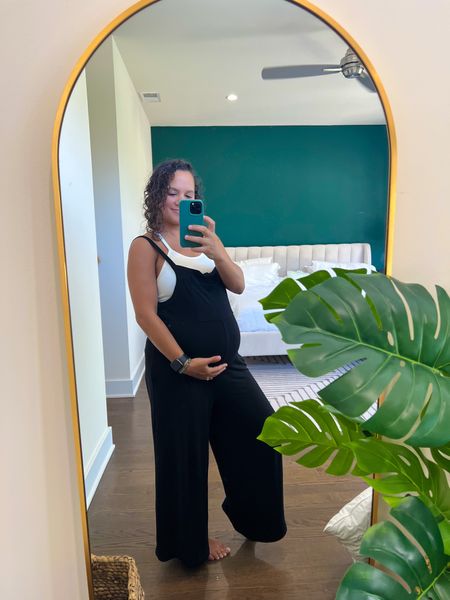 Bump friendly outfit for the farmer's market 🥬

I'm wearing a small in the jumpsuit and a medium in the top. 

#LTKbump #LTKbaby #LTKunder100