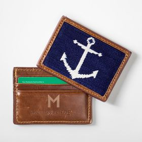 Smathers & Branson Needlepoint Card Case | Mark and Graham