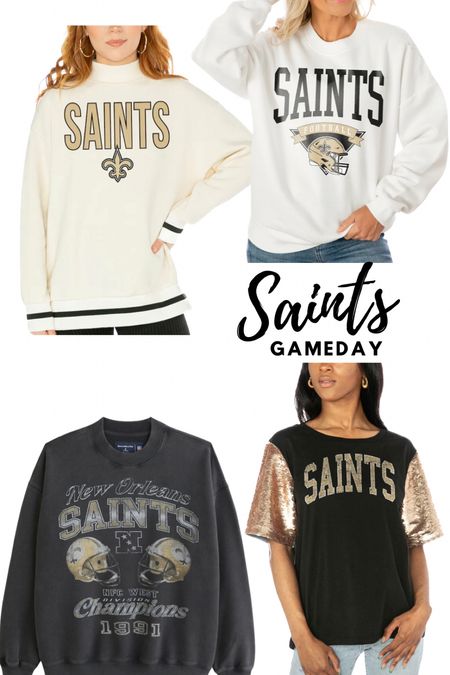 New Orleans Saints GAMEDAY

Fanatics  
NFL 
Football style 

#LTKU #LTKGiftGuide #LTKmidsize