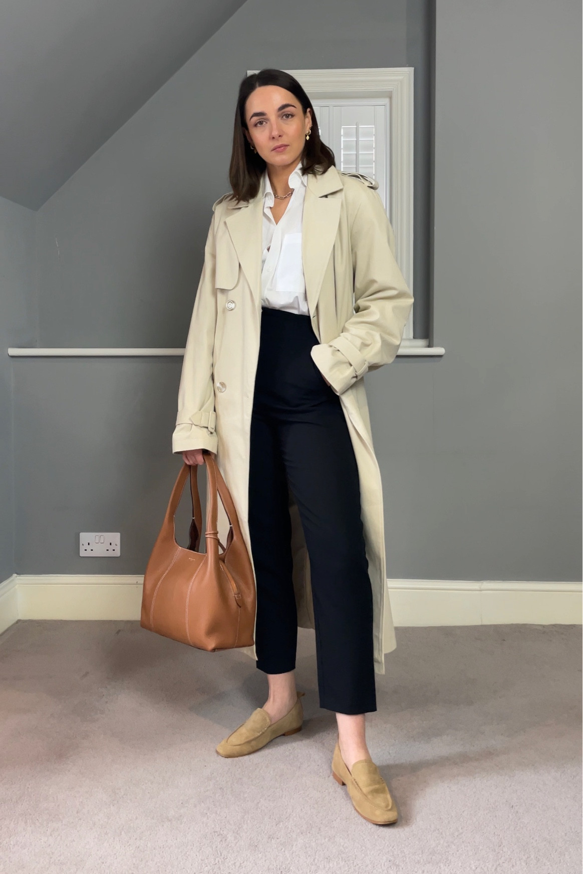 Workwear outfit idea featuring a gorgeous trench coat as we head into trench coat season! 

#LTKworkwear #LTKfit #LTKeurope