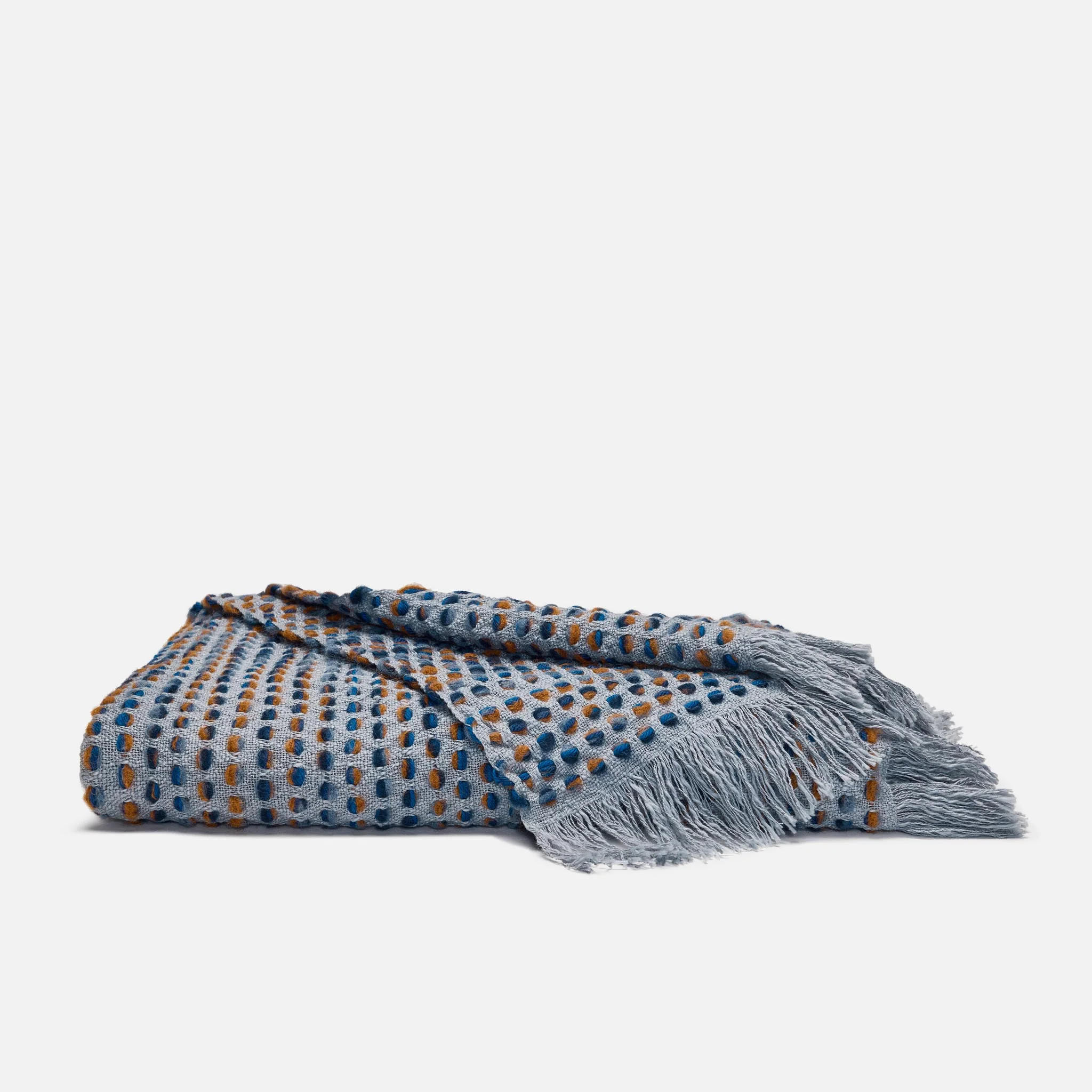 Brooklinen Prism Alpaca Throw Blanket in Rainstorm | Brooklinen