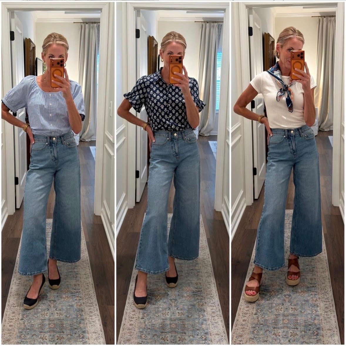 My favorite Walmart jeans are on sale right now for only $20 and most sizes are in stock. The wide leg and cropped length are both so flattering. These are such good quality and can easily be dressed up for casual Fridays as well. I did a size 0, and love the way they fit. 
Look for less jeans, affordable denim

#LTKSeasonal #LTKWorkwear #LTKSaleAlert