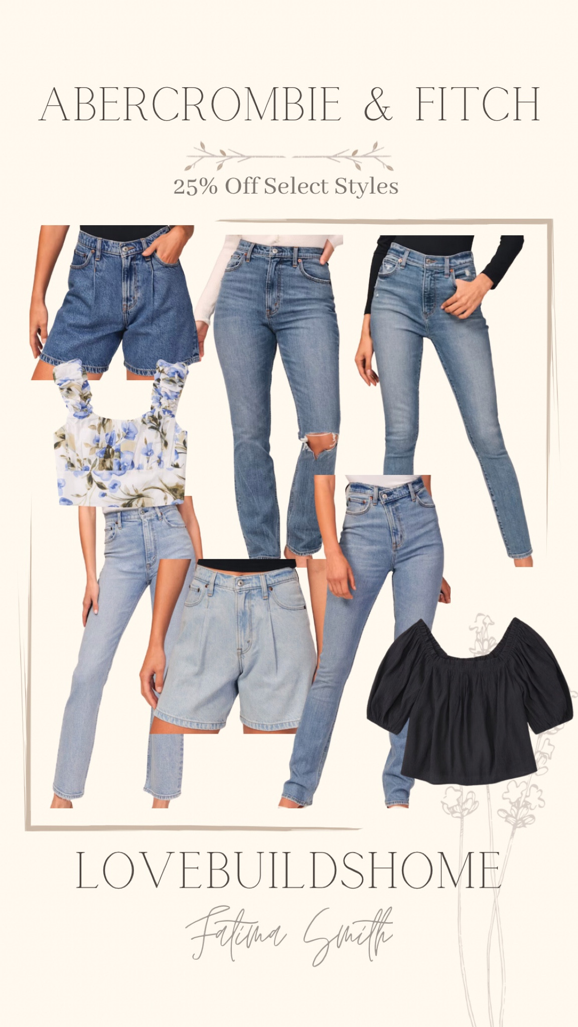 @Abercrombie and Fitch has 25% off select styles! Go check out the sale! 

|Abercrombie and Fitch|Abercrombie sale|Abercrombie|sale alert|sale|clothing sale|women’s clothing|

#LTKU #LTKsalealert #LTKFind