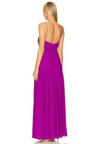 Aria Dress in Violet | Revolve Clothing (Global)
