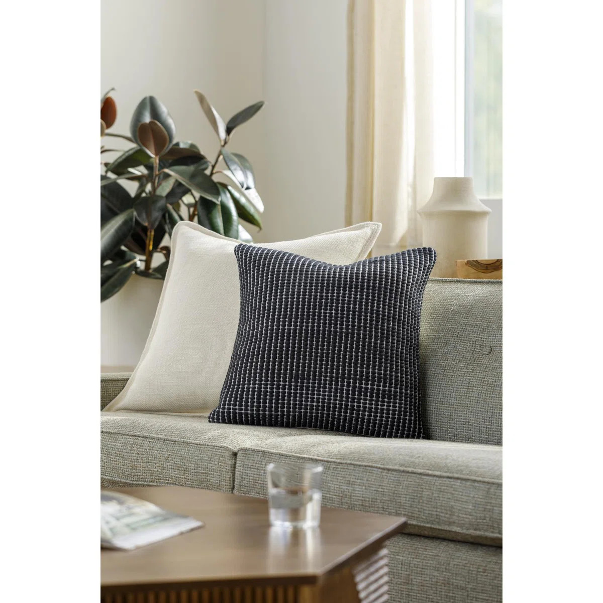 Waverly Wool Blend Throw Pillow | Wayfair North America