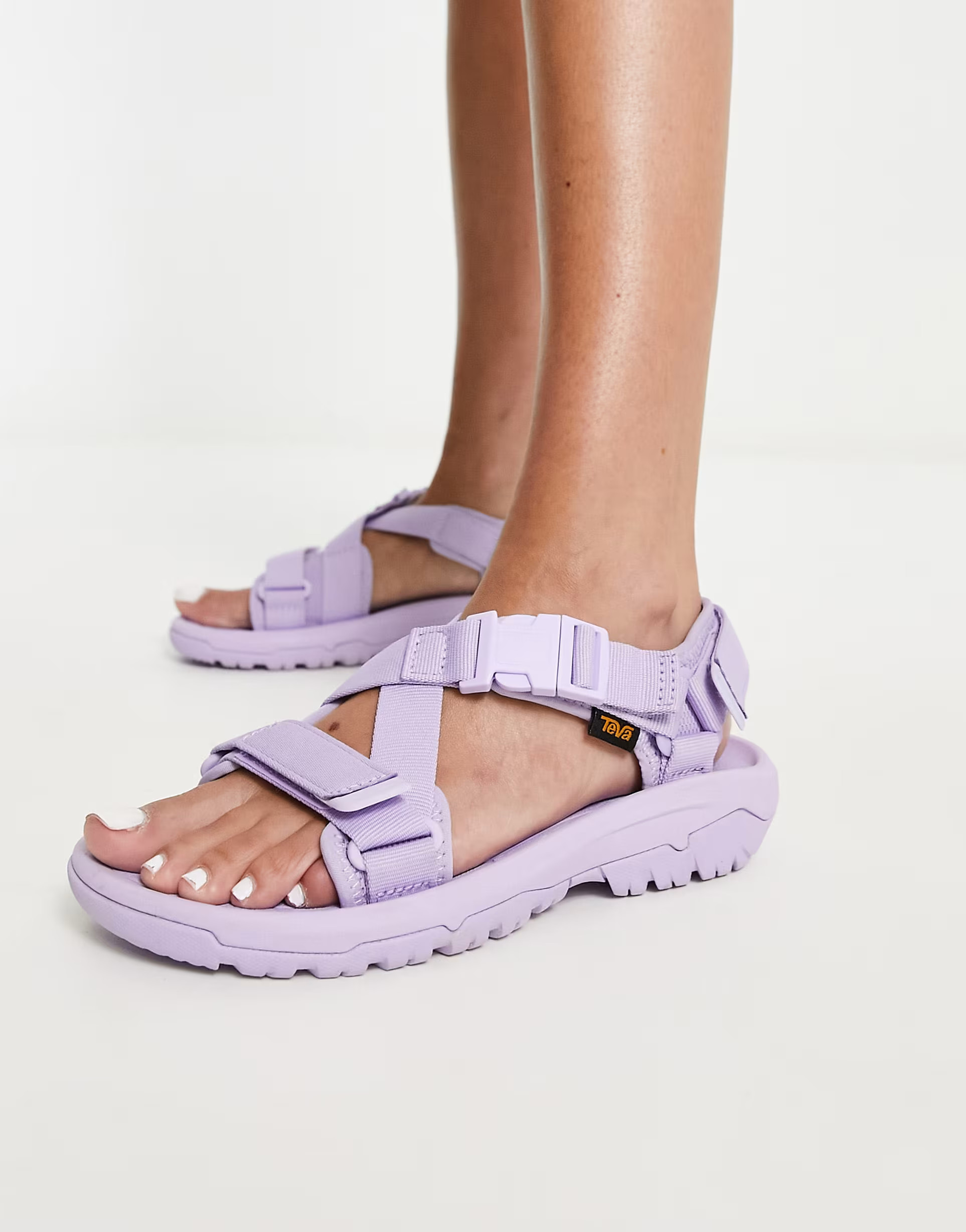 Teva Hurricane Verge chunky sandals in lilac | ASOS (Global)