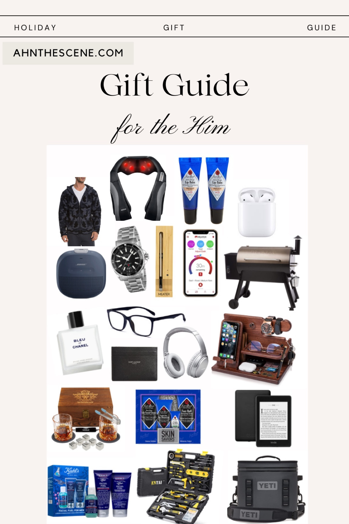 Gift guide for the men 

#LTKGiftGuide #LTKmens #LTKSeasonal