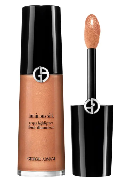 ARMANI beauty Luminous Silk Acqua Highlighter in 4 Sunrise at Nordstrom | Nordstrom