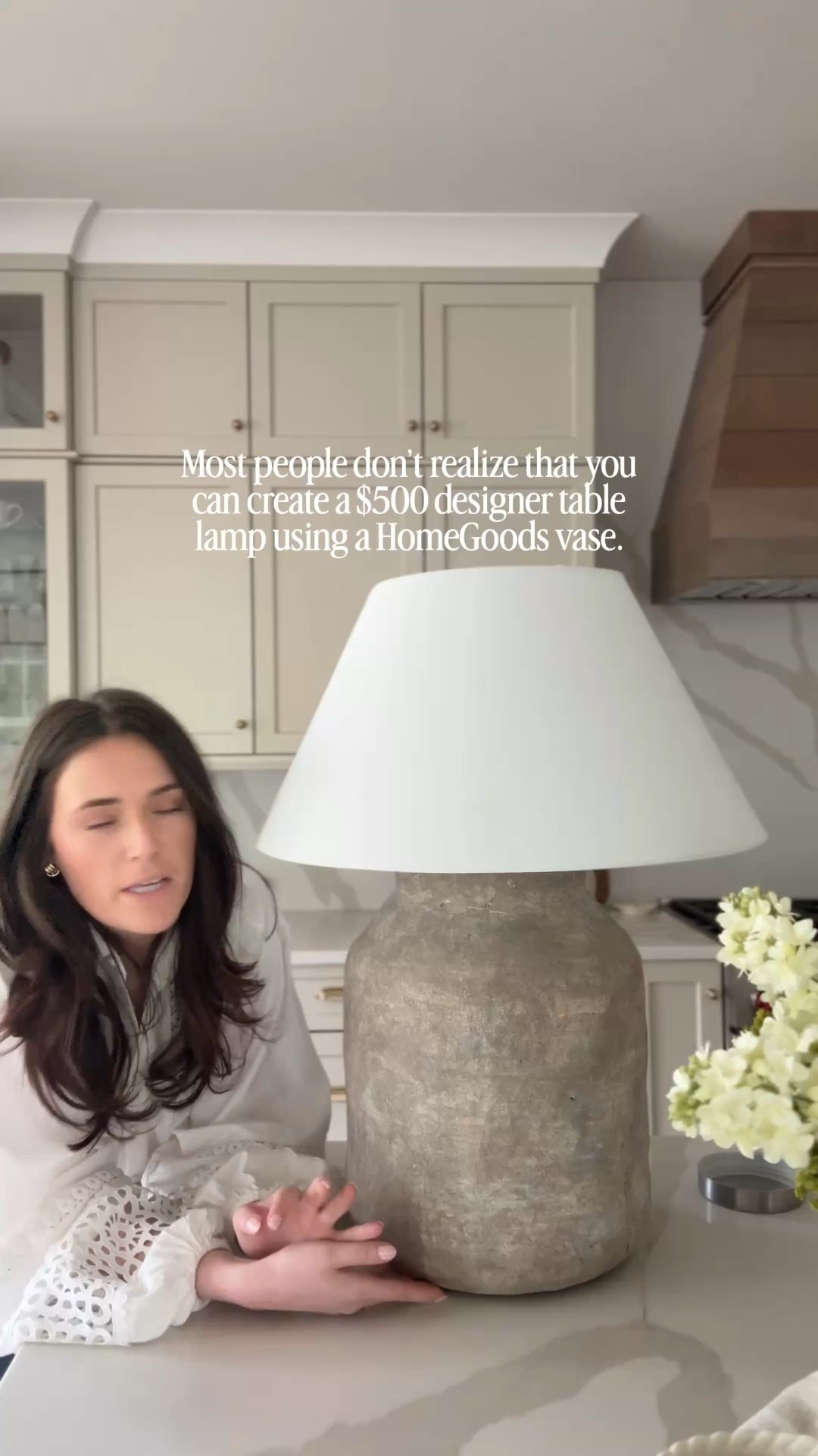 You don’t need designer prices to get a designer look.

This $500-inspired table lamp started as a HomeGoods vase… and I’m still not over it 🤍

If you love:
• high-end home on a budget
• soft traditional decor
• elevated but affordable finds
• easy DIY home hacks

You’re in the right place.

Follow along for more designer looks without the designer markup ✨

#homedecor #designerlookforless #homegoodshack #softtraditional #budgetdecor #collectedhome #lampmakeover #homeinspo 

 #LTKHome