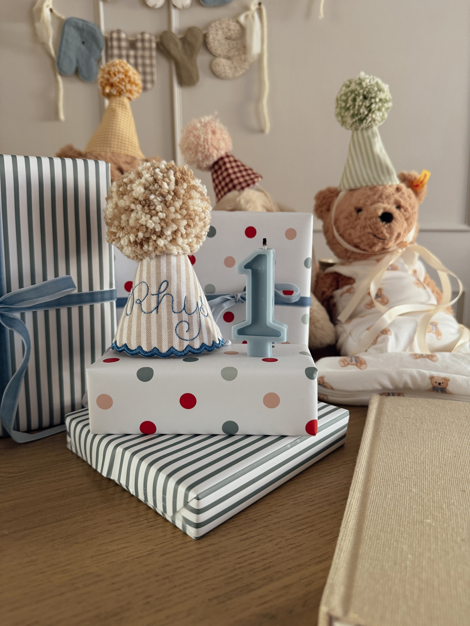 I had this birthday hat handmade for my sons first birthday and I can't wait to have him wear it every year as tradition! It's so cute and made for some really cute photos! 

#LTKBaby