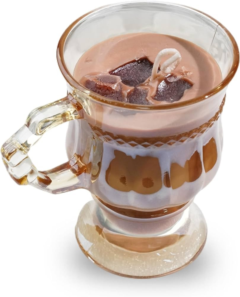 Iced Coffee Candle Scented Decorative Novelty Candles Natural Soy Wax Cute Western Home Bedroom D... | Amazon (US)