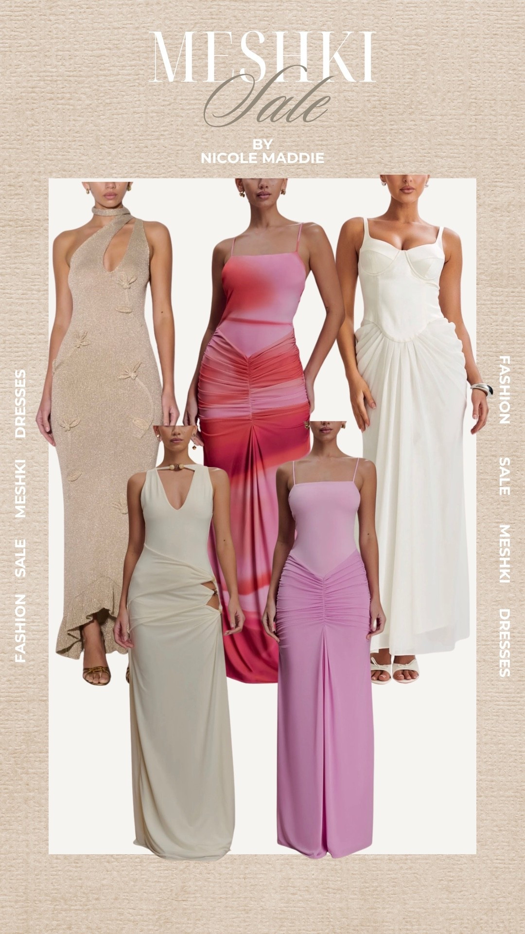 MESHKI Dresses for your next party, wedding, vacation

Summer, spring, sale

#LTKootd #LTKSaleAlert #LTKMidsize