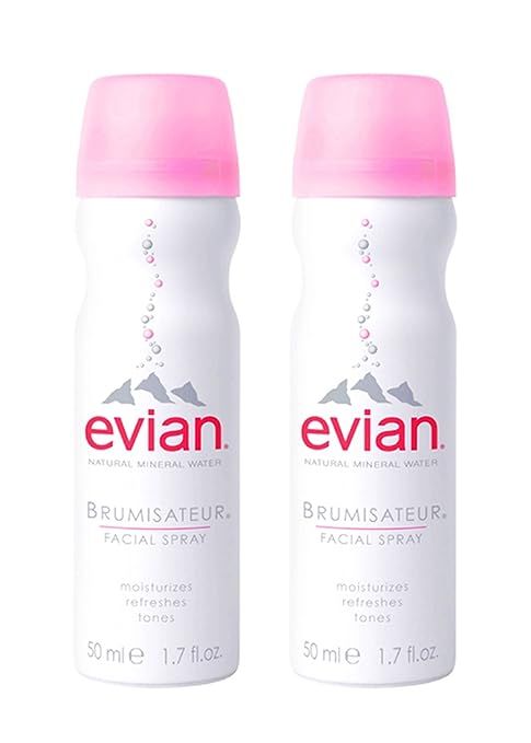 Evian Facial Spray, 1.7 oz. Travel Duo | Amazon (US)