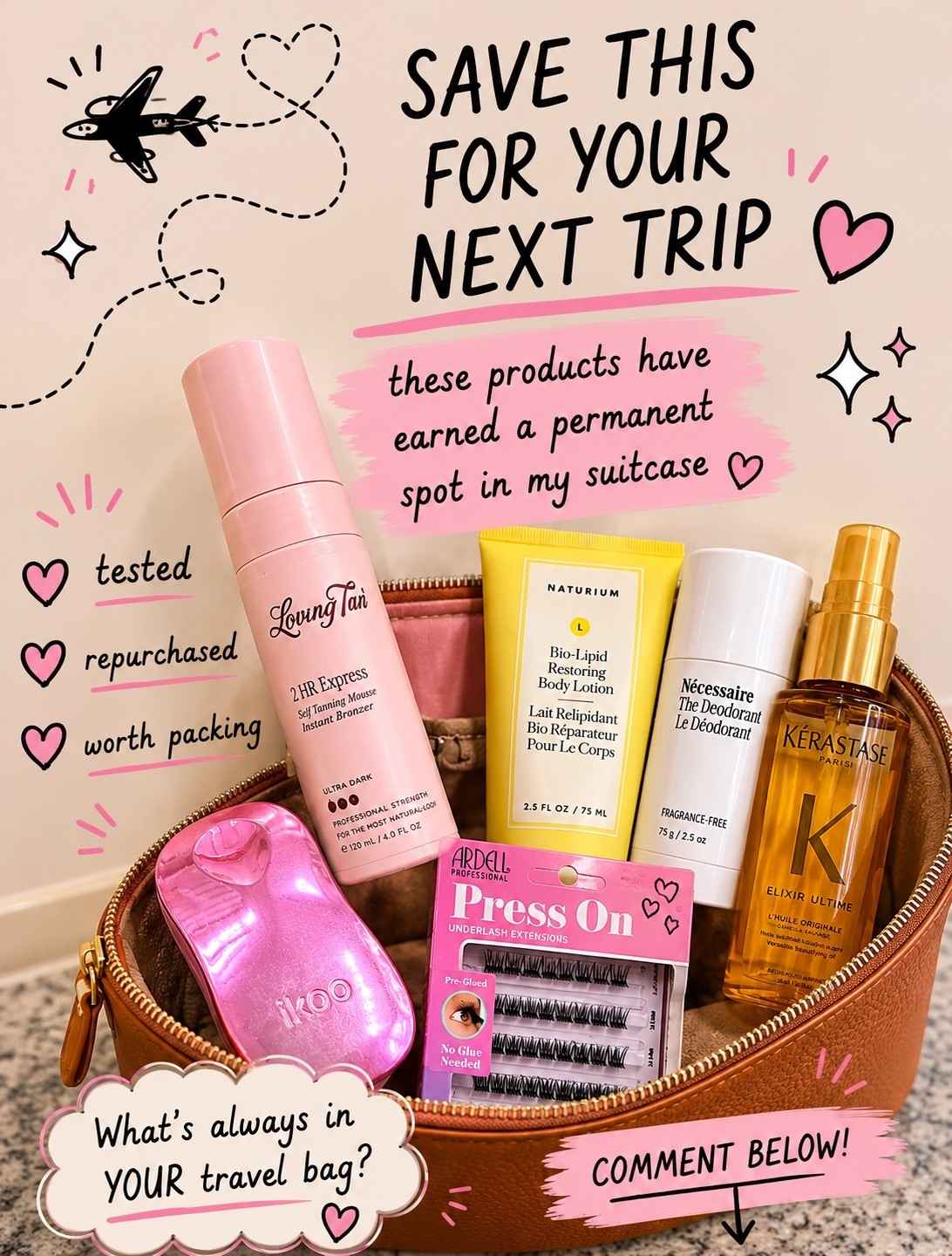 My favorite travel products

#LTKgrwm #LTKBeauty #LTKTravel