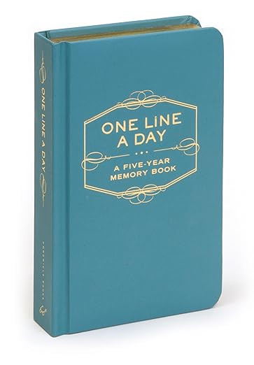 One Line A Day: A Five-Year Memory Book (5 Year Journal, Daily Journal, Yearly Journal, Memory Jo... | Amazon (US)