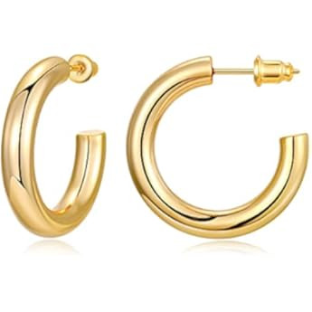 Gold Hoop Earrings | Amazon (US)