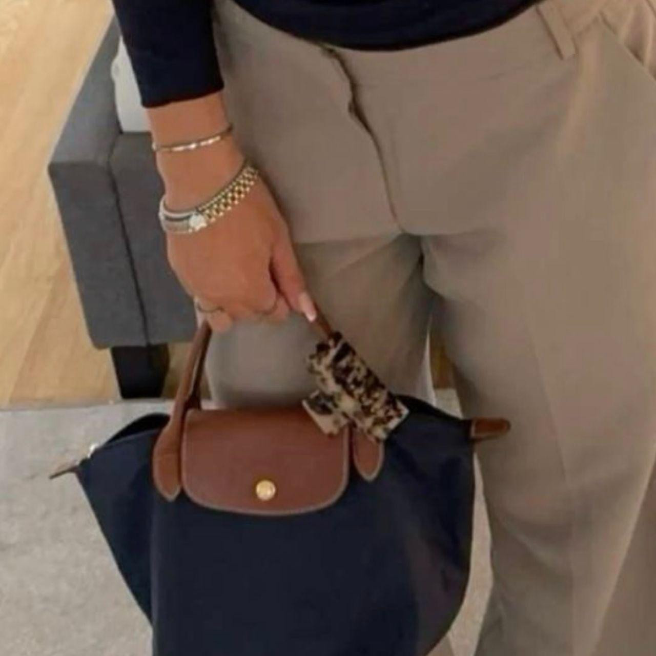 Longchamp Women's Tote bags - Navy | Depop US