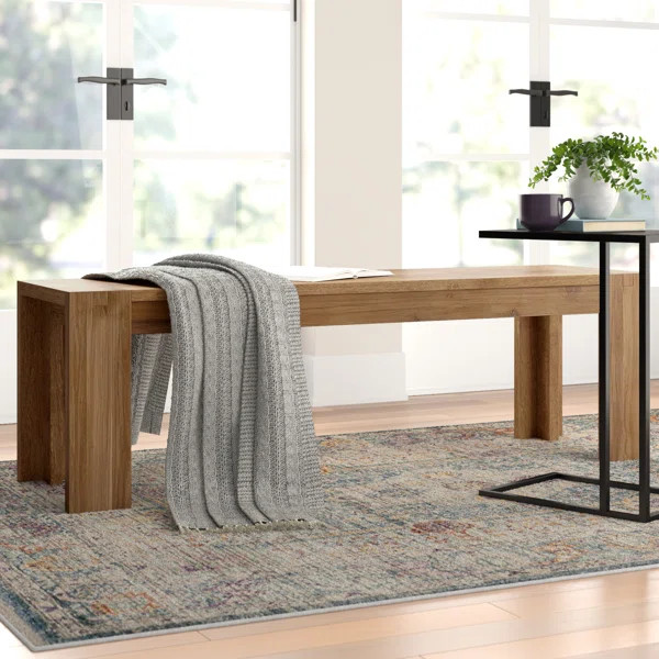 Vancamp Wood Bench | Wayfair North America