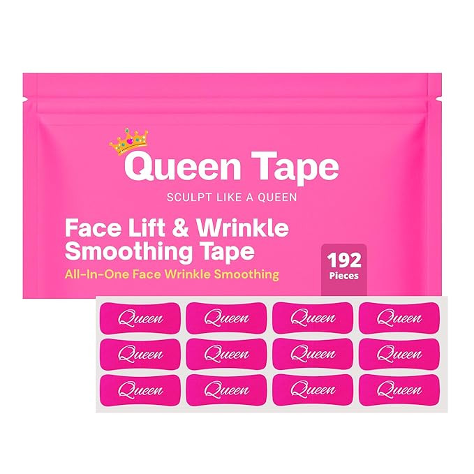 Queen Face Lift & Wrinkle Smoothing Tape | Skin Lifting Tape for Smoothing Lines | Eye Lifting St... | Amazon (US)