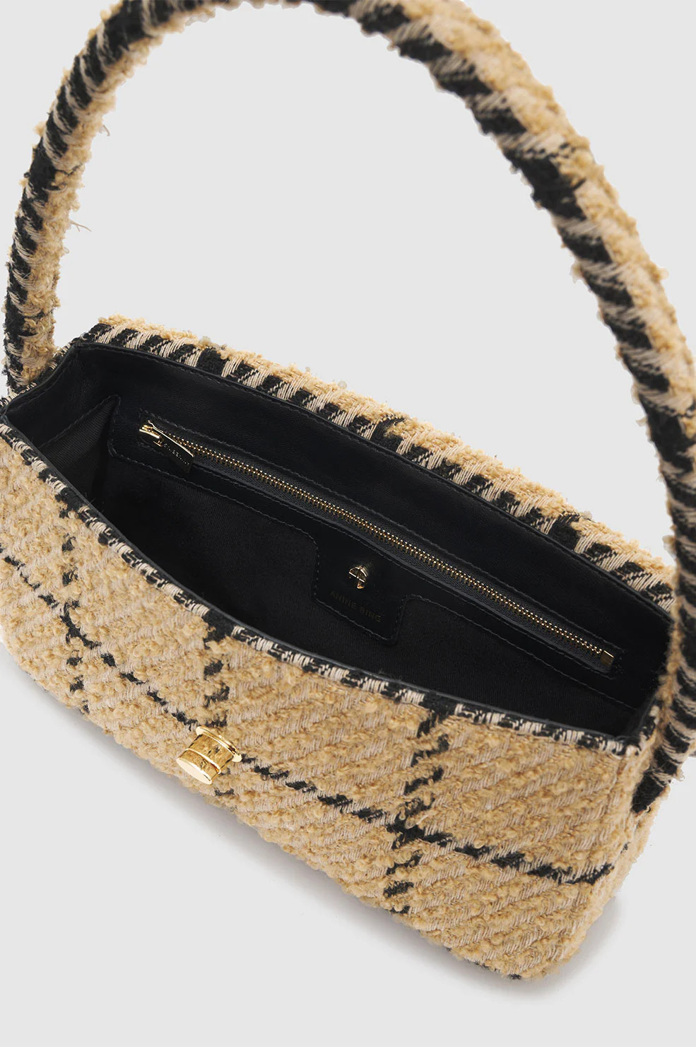 Nico Bag - Camel Check | Anine Bing