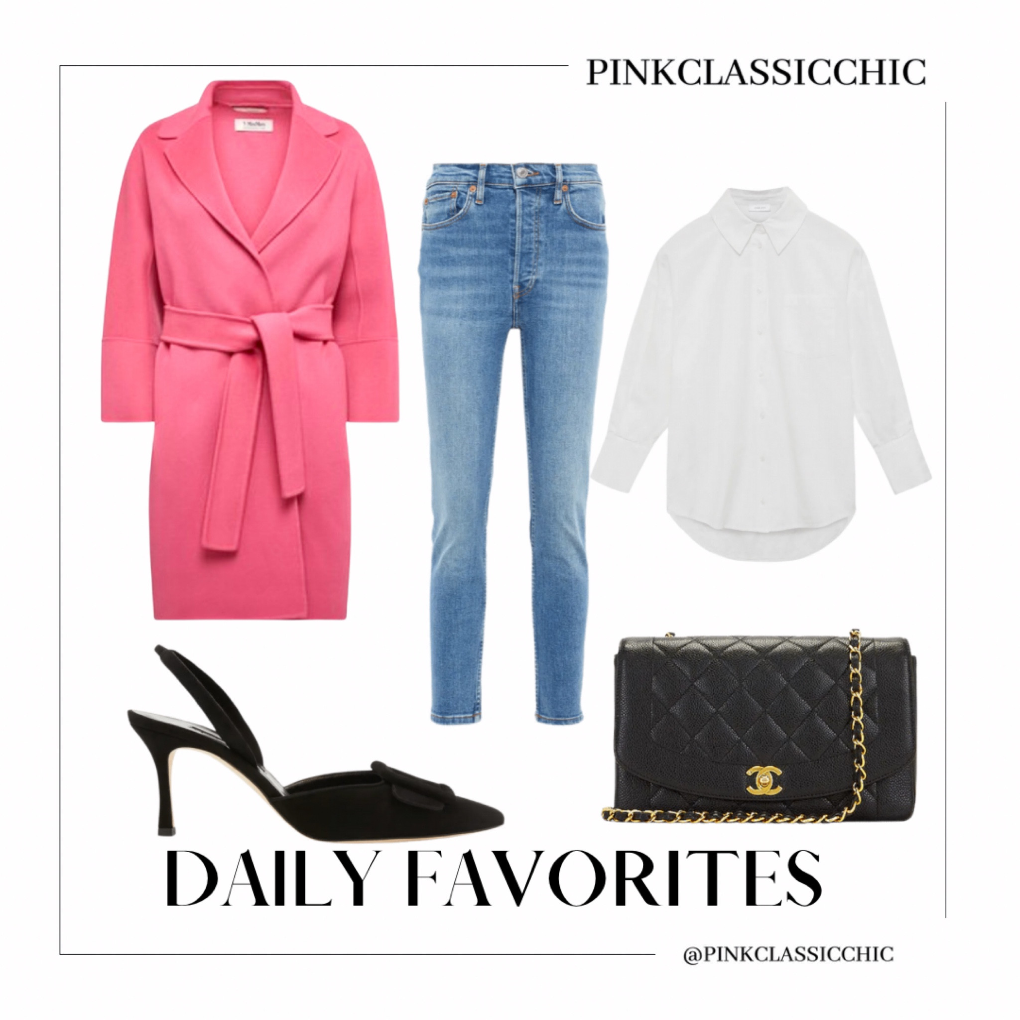 Max mara coat, max mara, anine bing, redone jeans, Manolo blahnik, chanel bag

#LTKSeasonal #LTKU #LTKFind