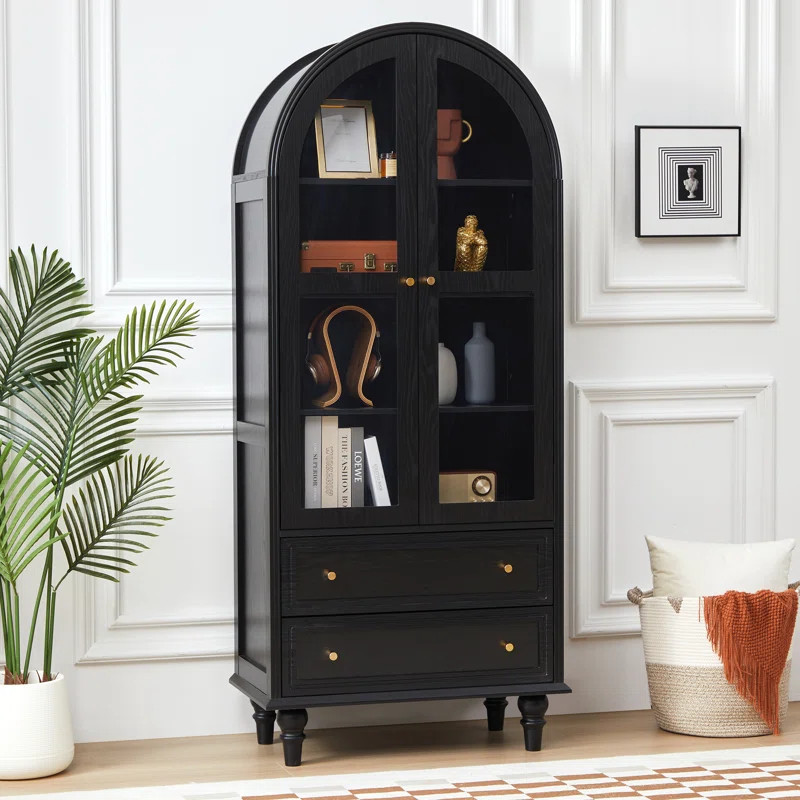 Gianella Arched Display Cabinet | Wayfair North America