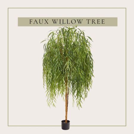 My favorite new artificial tree is this faux willow tree. It’s so fun and whimsical. It’s on sale now during the Amazon Prime Day sale. #founditonamazon #Creatorfavorites2023 

#LTKxPrimeDay #LTKhome #LTKsalealert