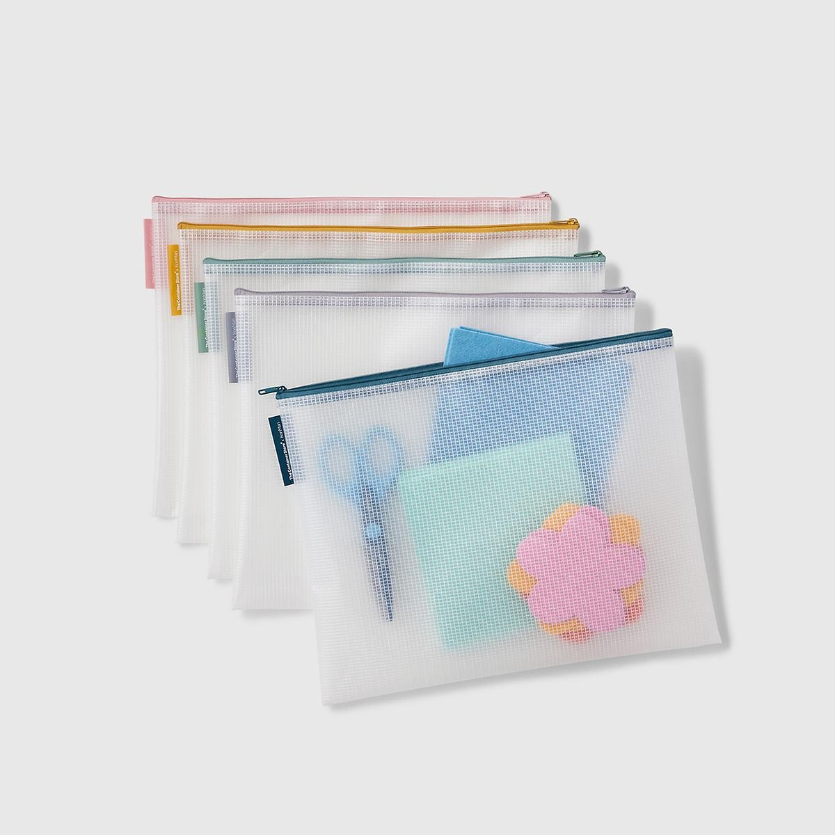 Marie Kondo  Kawaii Letter-Size Pouches Pkg/5 | The Container Store