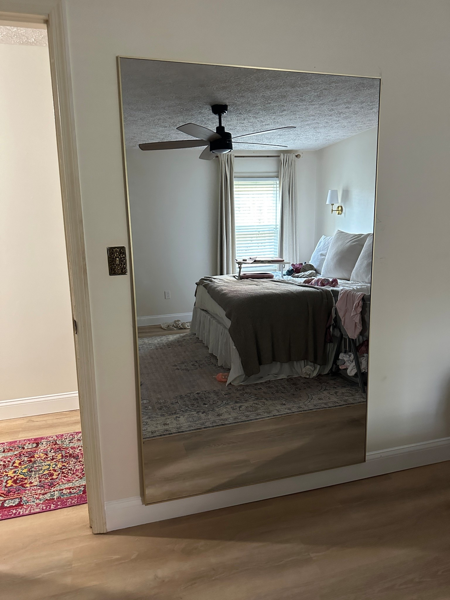 AMAZON MIRROR-  I have the 44’ x 72’ option. Has a wall mount and a back stand for the floor

#LTKSpringSale 

#LTKOver40 #LTKSeasonal #LTKHome