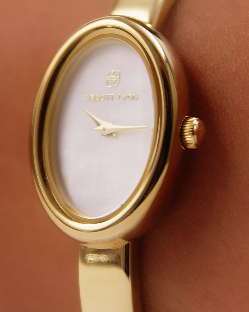 Obsessed is an understatement 🤍✨ The Abbott Lyon Monroe Bangle Watch is one of those pieces that instantly makes every outfit look more put together. I love the dainty vintage-inspired design, the gorgeous mother-of-pearl dial, and the sleek gold bangle that stacks perfectly with your favorite bracelets. It's classy, timeless, and gives that effortless quiet luxury vibe without trying too hard. Definitely one of those forever pieces you'll wear on repeat. 💛⌚

#AbbottLyon #MonroeBangleWatch #GoldWatch #DaintyWatch #GoldJewelry #EverydayJewelry #QuietLuxury #LuxuryStyle #MinimalStyle #TimelessStyle #ClassicStyle #WristStack #BraceletStack #JewelryLover #FashionFinds #LTKStyle #LTKFashion #GiftForHer #GiftIdeasForHer #BirthdayGiftForHer #AnniversaryGift #ChristmasGiftIdeas #HolidayGiftGuide #LuxuryGift #AccessoriesGoals #ChicStyle #FallAccessories #EverydayStyle #TrendingNow #MustHaveAccessories 

 #LTKSeasonal #LTKU #LTKSaleAlert