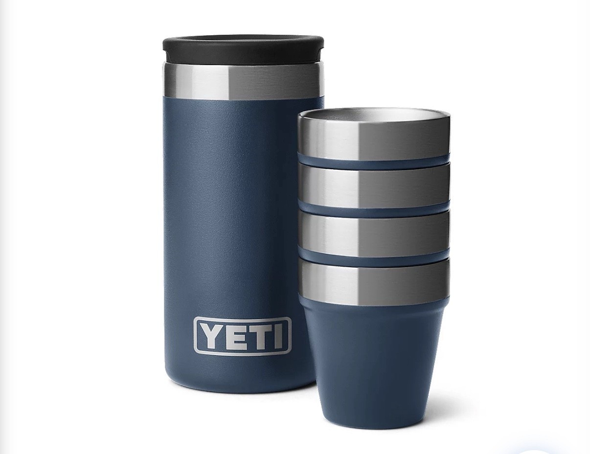 YETI Shot Glasses And Carrying Case. Great gift for him at the guy who has everything likes to barbecue or have a little drink outside. This is perfect. 

#LTKGiftGuide #LTKHoliday #LTKMens