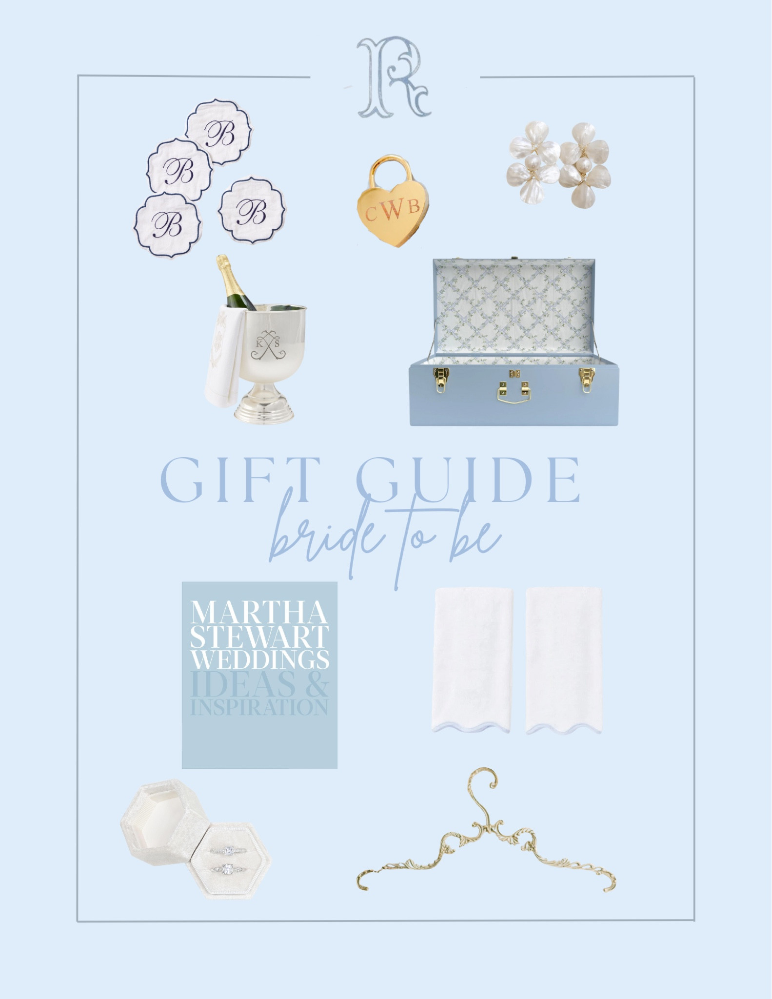 Gift Guide: Bride to Be 


Bridal Gifts | gift guide | gifts for her | bridal trunk | personalized gifts | gifts for daughter | gifts for sister | gifts for wife | 

#LTKGiftGuide #LTKHoliday #LTKU