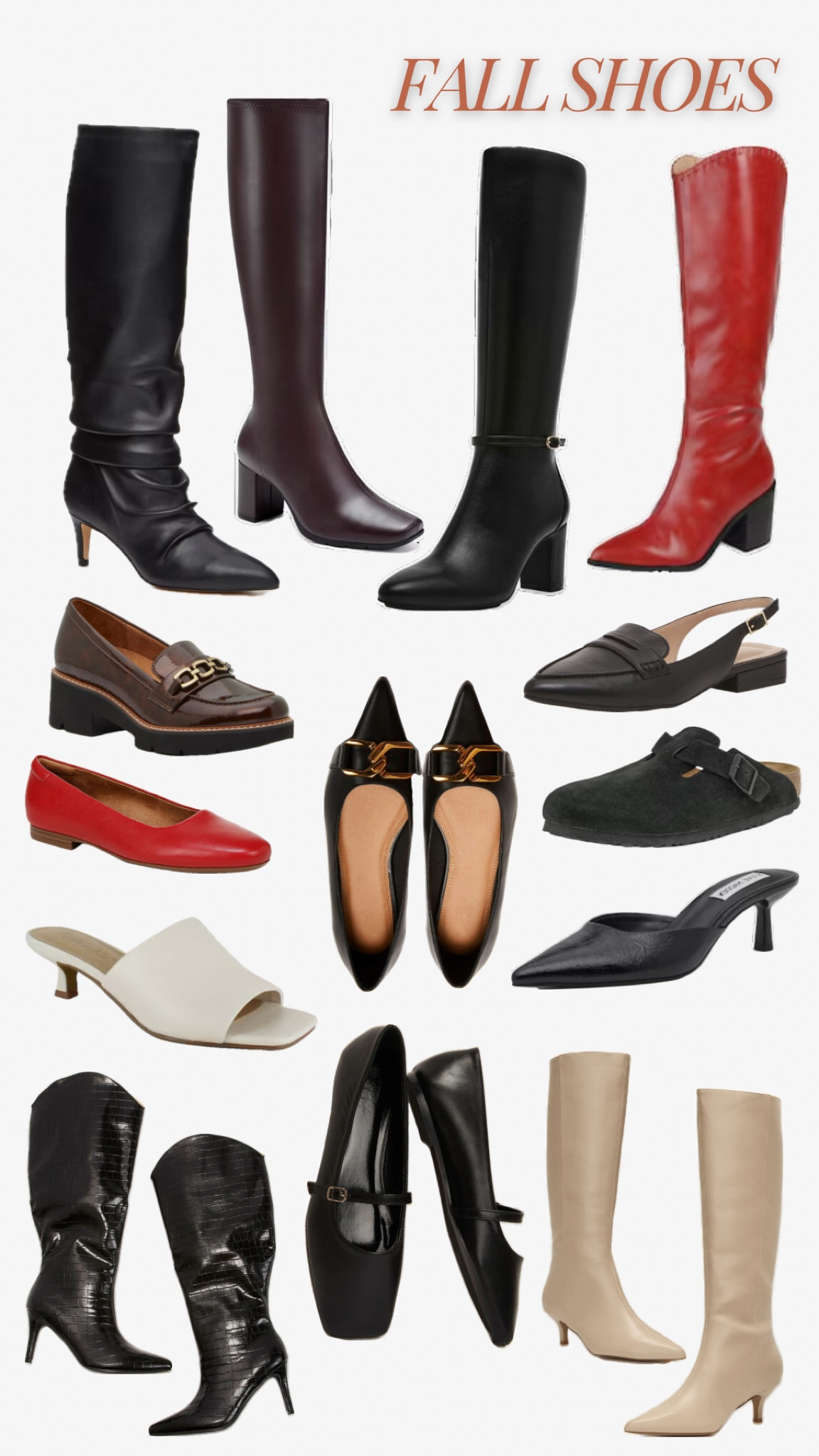 Fall shoes on sale this weekend! 

Clogs, loafers, sling backs, red, boots

#LTKSaleAlert #LTKFallSale #LTKShoeCrush