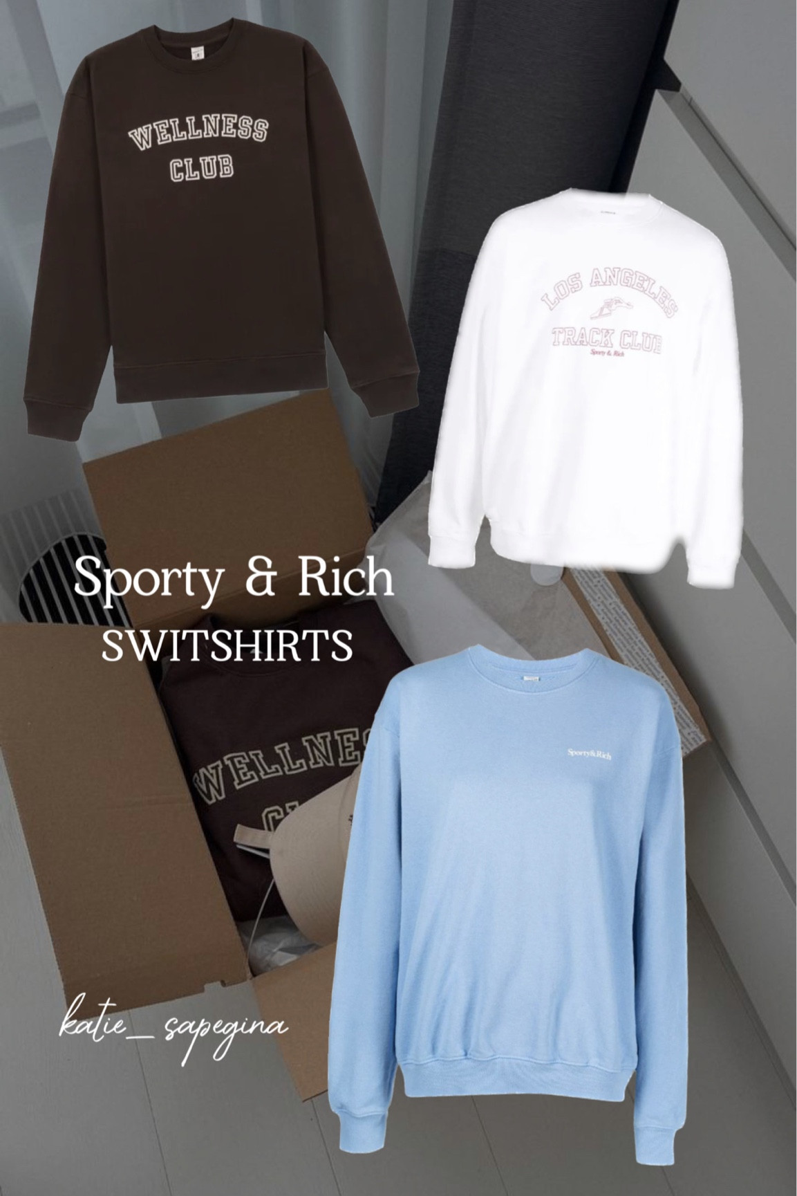 Sporty & Rich switshirts 🍂

#LTKeurope #LTKstyletip #LTKSeasonal
