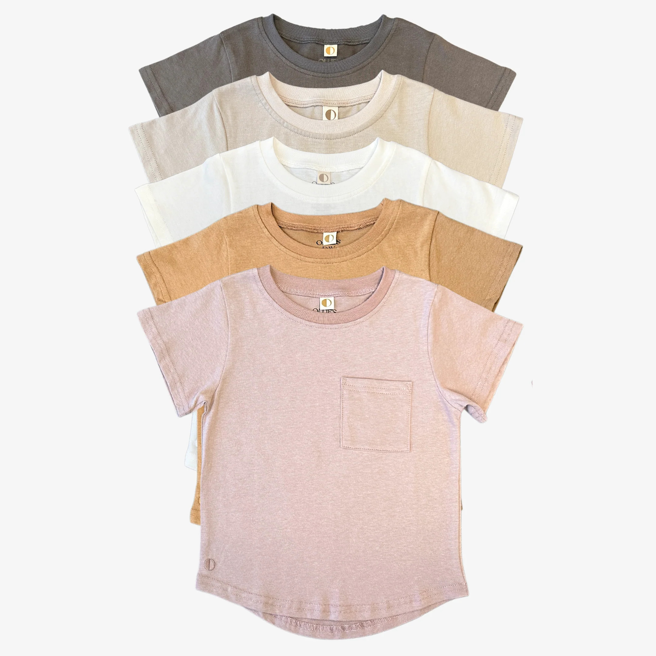 Short Sleeve Pocket Tee Bundle | Ollie's Day