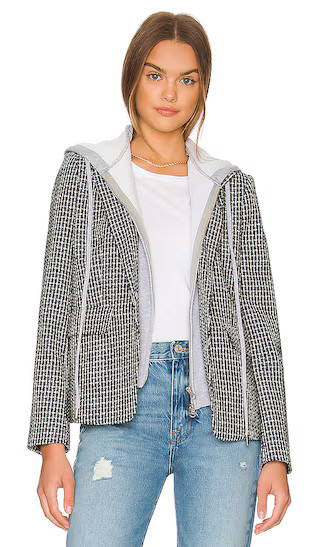 Clarke Dickie Blazer in Blue & White | Revolve Clothing (Global)