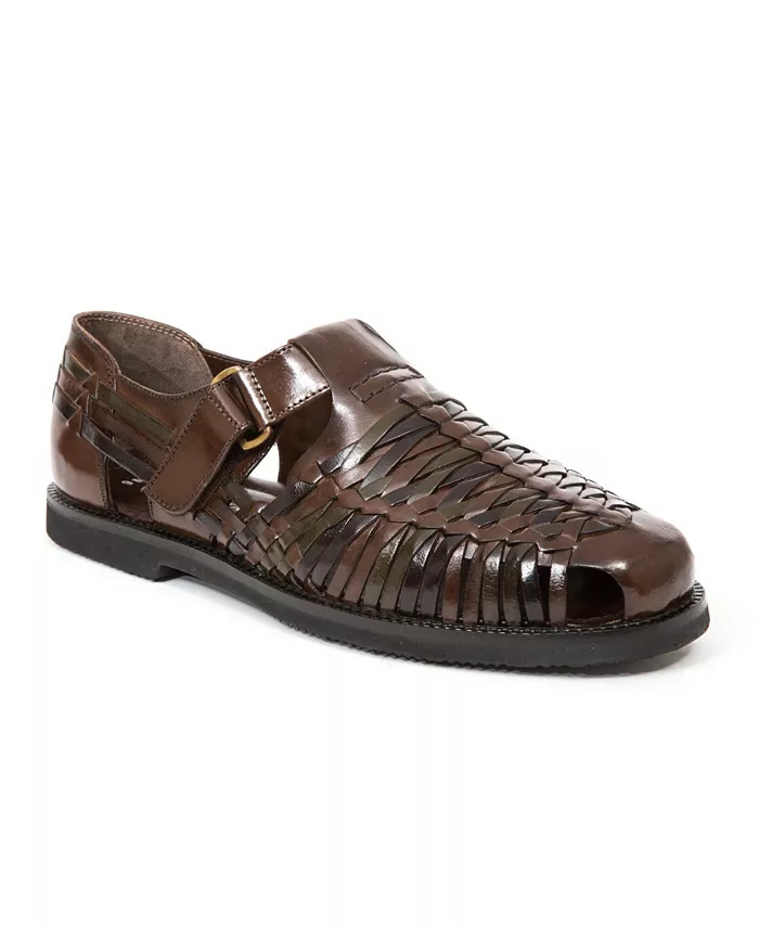 Men's Bamboo-Inspired Fisherman Sandal | Macy's
