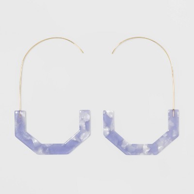 SUGARFIX by BaubleBar Geometric Resin Threader Earrings | Target