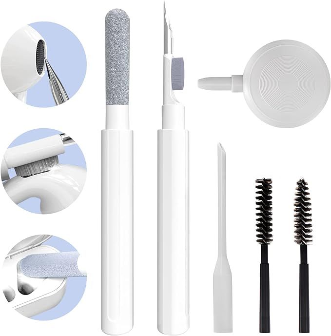 Cleaner Kit for Airpod,Supfine Airpods Pro Cleaning Pen,Multi-Function Cleaner Kit Soft Brush for... | Amazon (US)