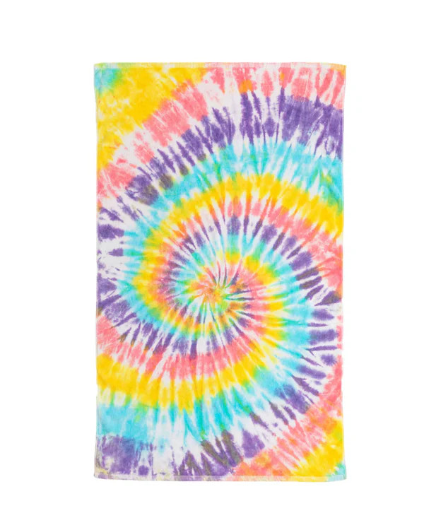 Spiral Tie Dye Towel | FUNBOY