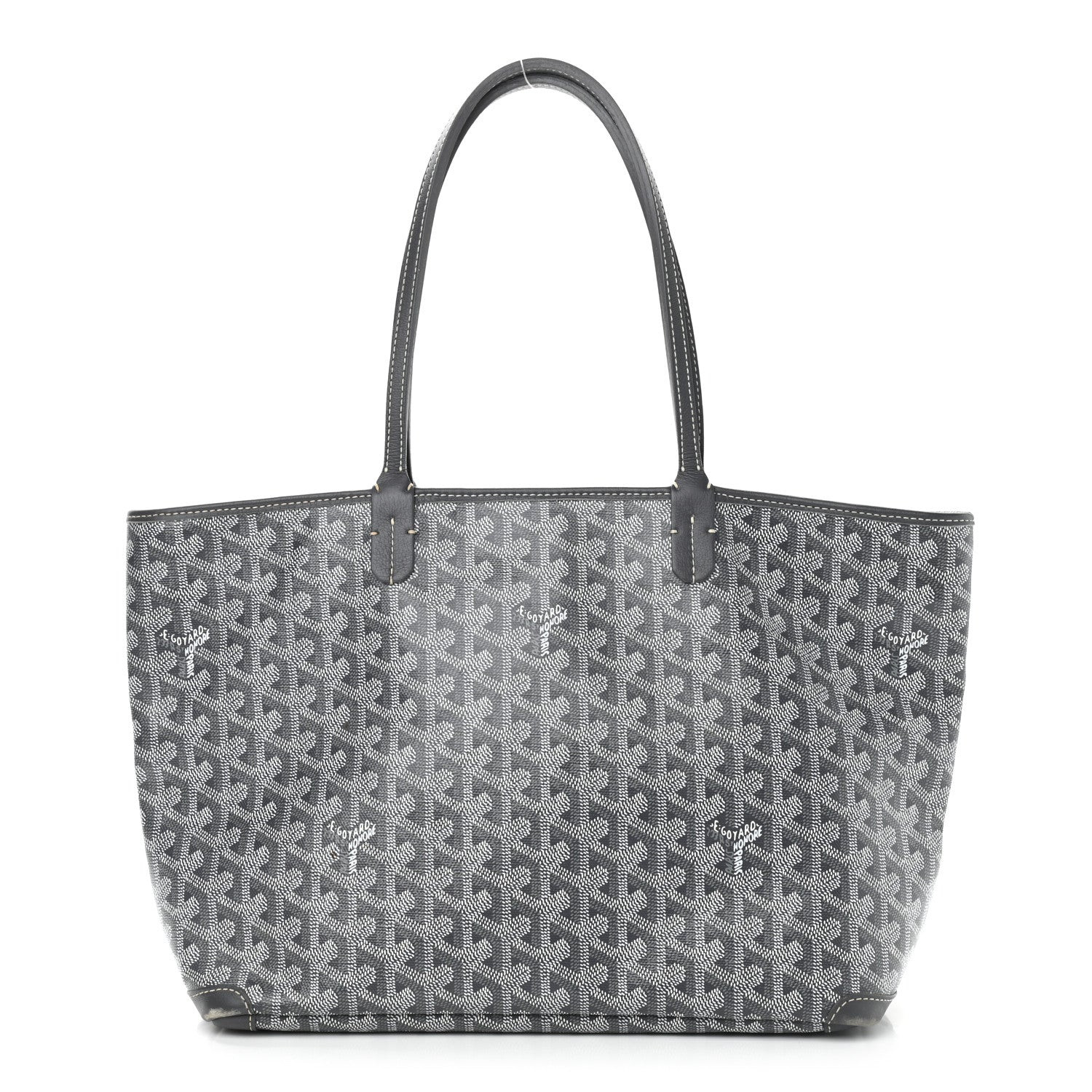 GOYARD Goyardine Artois PM Grey | FASHIONPHILE | Fashionphile