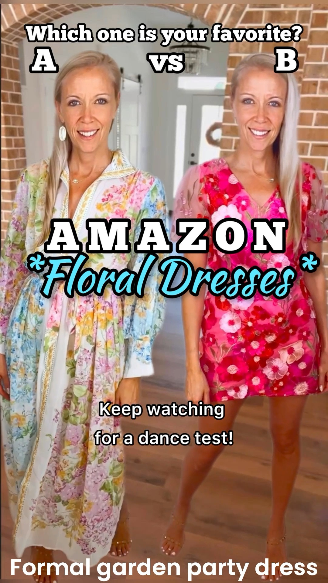 👉Type 413 to shop!  WHICH FLORAL DRESS—A or B? 

Dress A: long sheer floral maxi dress that can also be worn as a kimono! 💐

Dress B:  short 3D flower dress with hot pink flowers and mesh sleeves! 🌺

#amazonfashion #founditonamazon #springfavorites2026 #weddingguestdress #floraldresses #springoutfitinspo

#LTKOver40 #LTKTall #LTKWedding