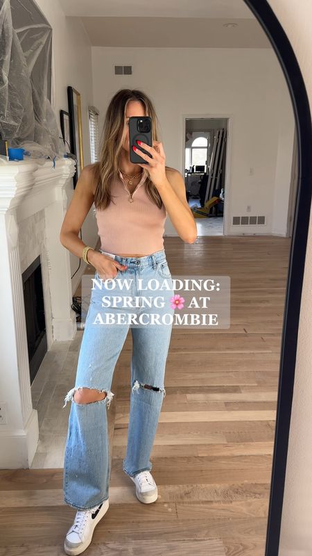 Spring at Abercrombie! Wearing size 26 in the jeans & jeans shorts, small in the romper and jumpsuit

#LTKfindsunder100 #LTKsalealert #LTKstyletip