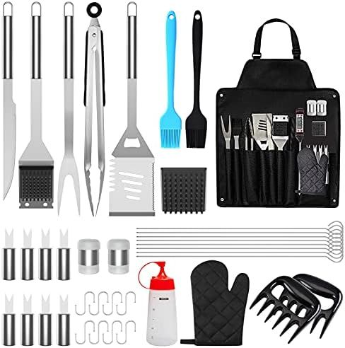 BBQ Grill Accessories, 39 Pcs Barbecue Grilling Utensils Tools Set for Men Women, Grill Utensils ... | Amazon (US)